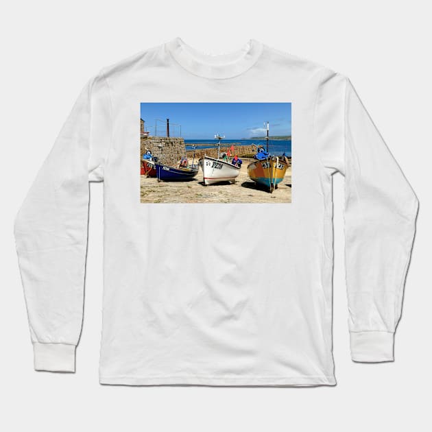 Sennen Cove, Cornwall Long Sleeve T-Shirt by Chris Petty